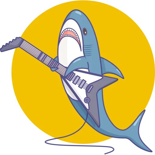 Sticker “Shark Blahaj-2”