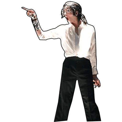 Sticker “Michael Jackson-1”