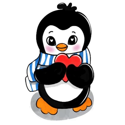 “Penguin Pini” stickers set for Telegram