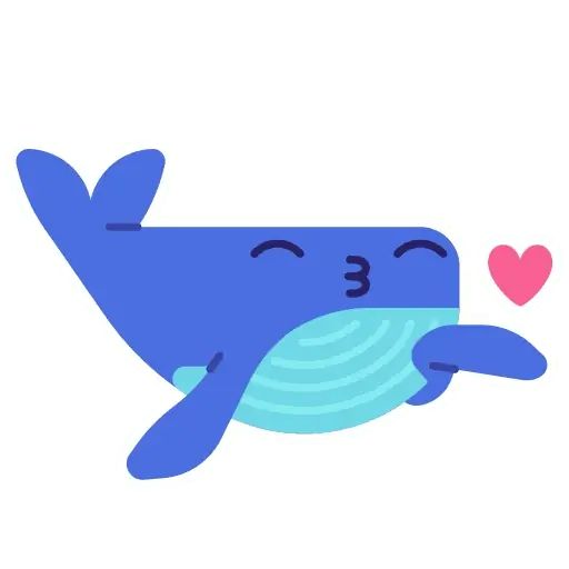 Sticker “Whale-11”