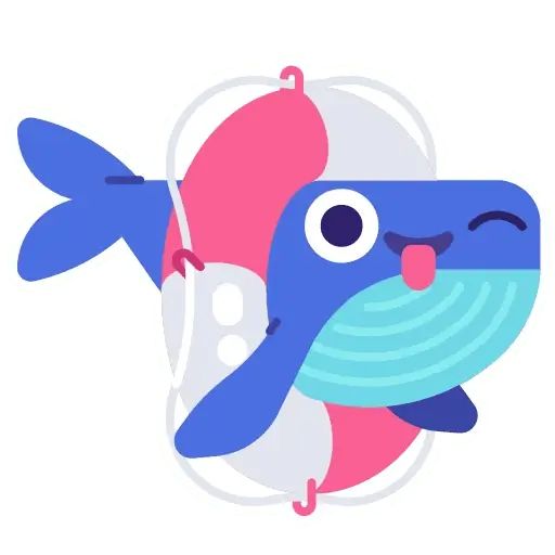 Sticker “Whale-3”