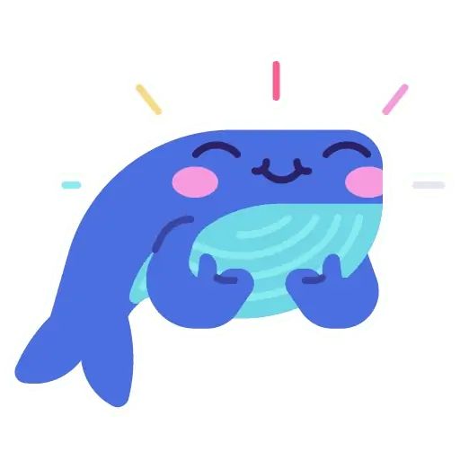 Sticker “Whale-4”