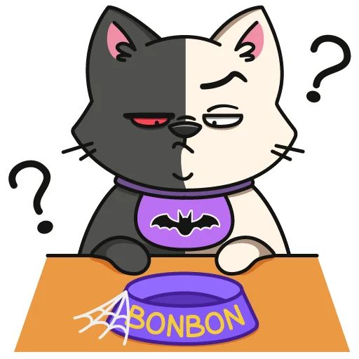 Sticker “Cat Bonbon-5”