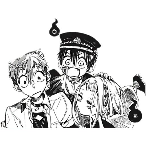 Sticker “Jibaku Shounen Hanako Kun 2-8”