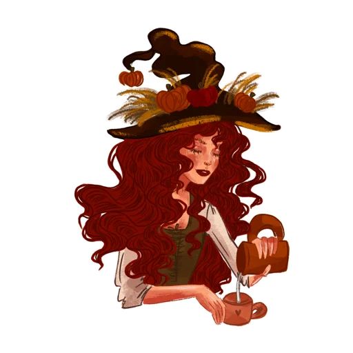 Sticker “Nutty Witch-8”