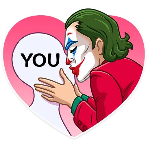 Sticker “The Joker-2”
