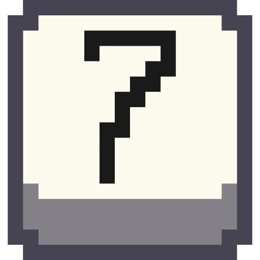 Sticker “Pixel Numbers-11”