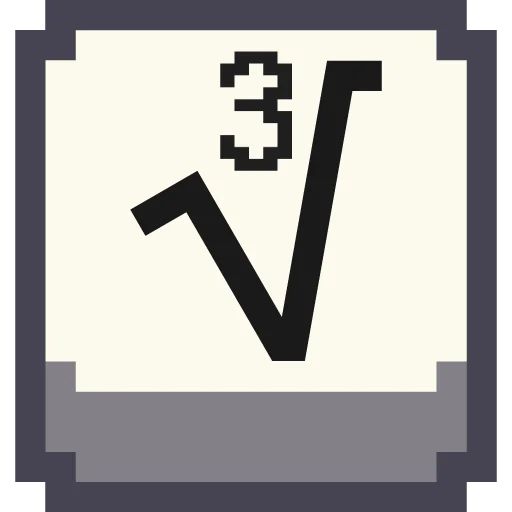 Sticker “Pixel Numbers-6”