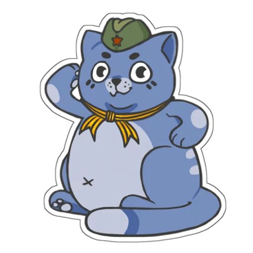 Sticker “Fly The Cat-10”