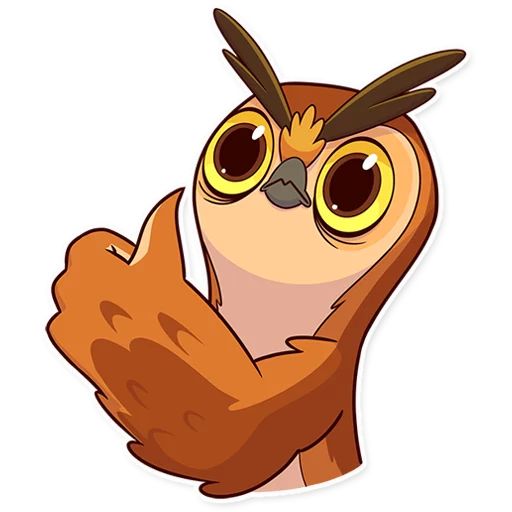 Sticker “Freelance Owl-3”