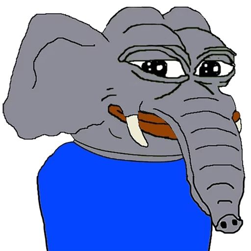 Sticker “Elephant Pepe-1”