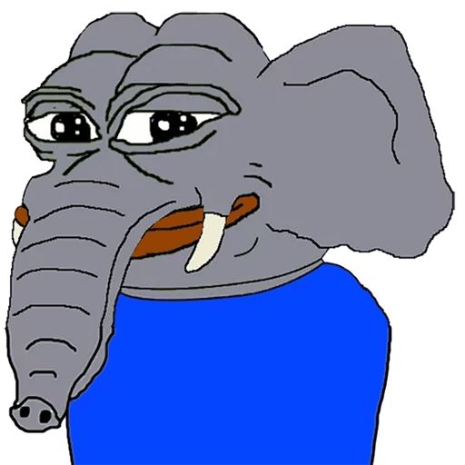 Sticker “Elephant Pepe-2”