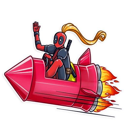Sticker “Lady Deadpool-5”