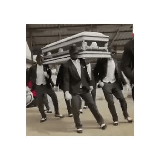 Sticker “Dancing Pallbearers-10”