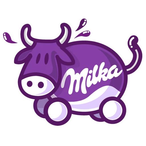 Sticker “Milka Chocolate-1”