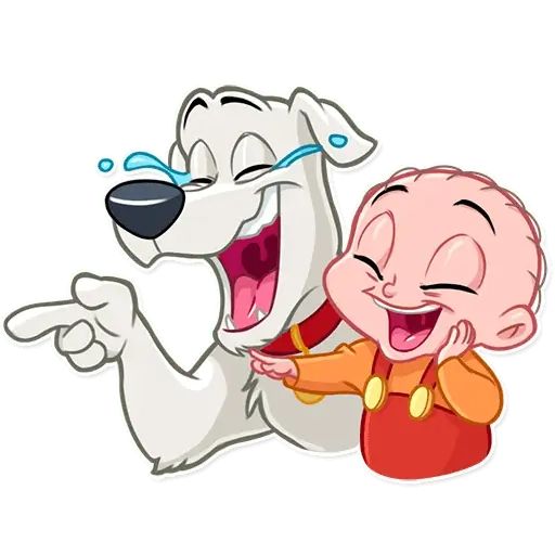 Sticker “Brian and Stewie-1”