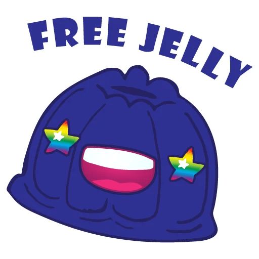 Sticker “Jelly World-2”