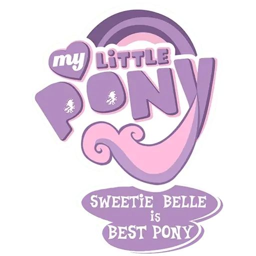 Sticker “Sweetie Belle-2”