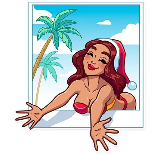 Sticker “Tropical Holidays-6”