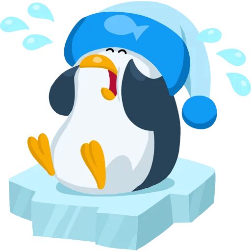 Sticker “George the Penguin-10”