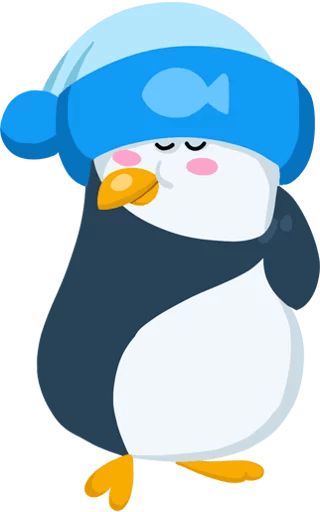 Sticker “George the Penguin-2”