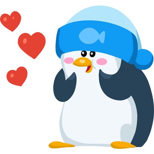 Sticker “George the Penguin-7”