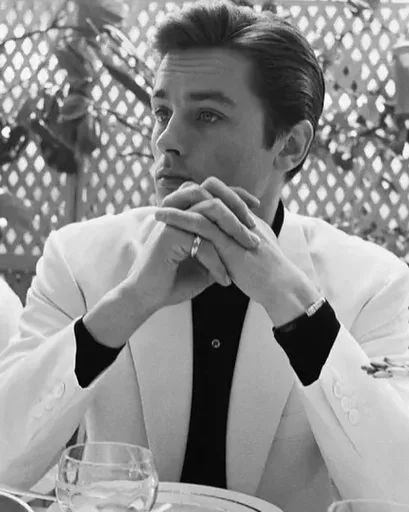 “Alain Delon” stickers set for Telegram
