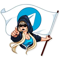 Resistance Girl Sticker