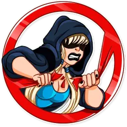 Resistance Girl Sticker