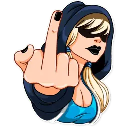 Resistance Girl Sticker