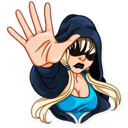 Resistance Girl Sticker
