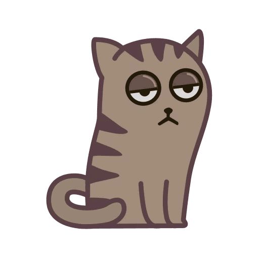 Sticker “Fixel the Snob Cat-5”