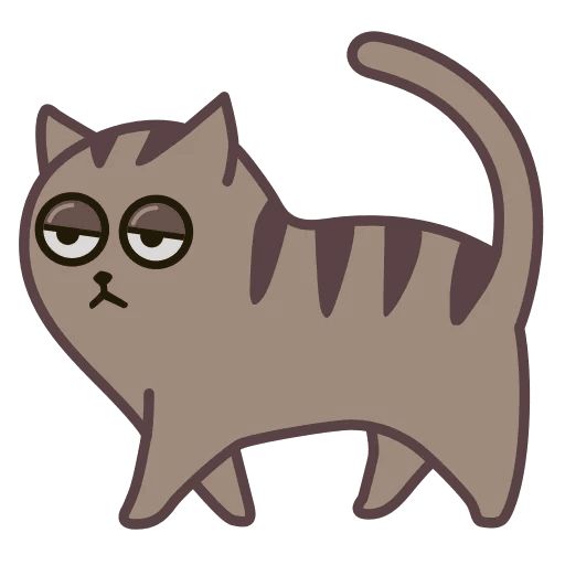 Sticker “Fixel the Snob Cat-9”