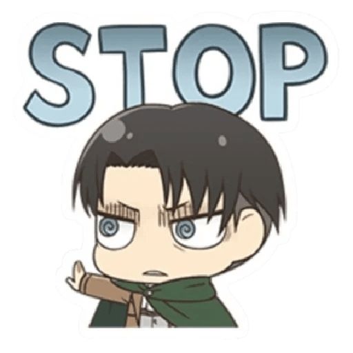 Sticker “Levi Ackerman-4”