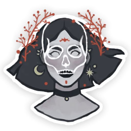 Sticker “Witch Lydia-10”