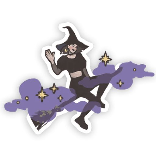 Sticker “Witch Lydia-3”