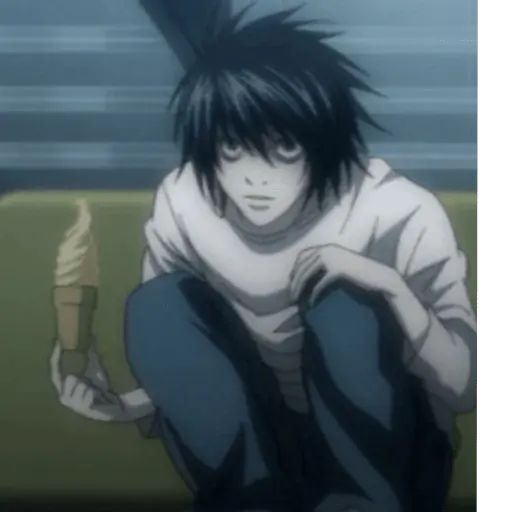 “Death Note” stickers set for Telegram