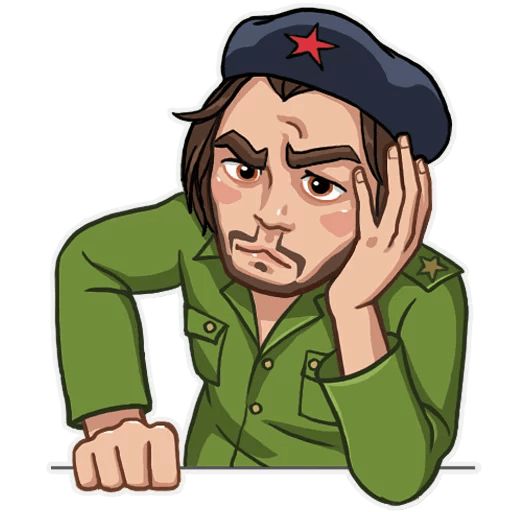 Sticker “Comrade Che-4”