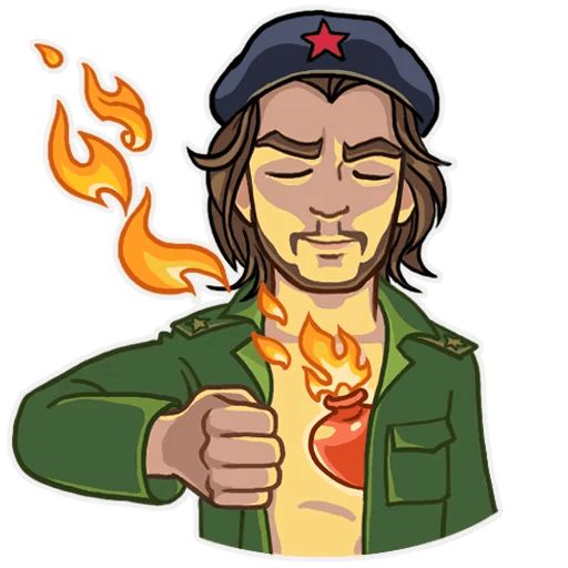 Sticker “Comrade Che-5”