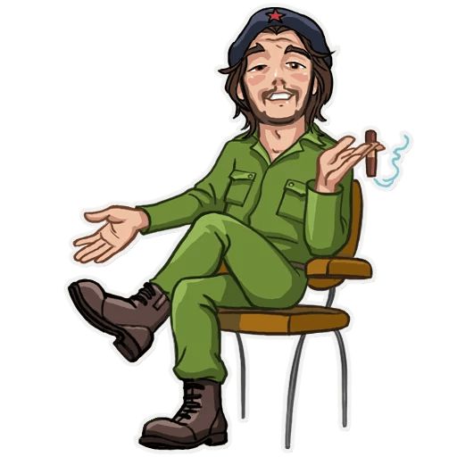 Sticker “Comrade Che-6”