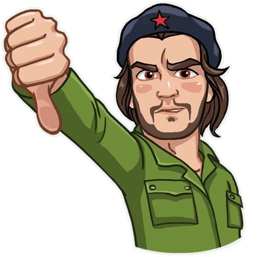 Sticker “Comrade Che-8”