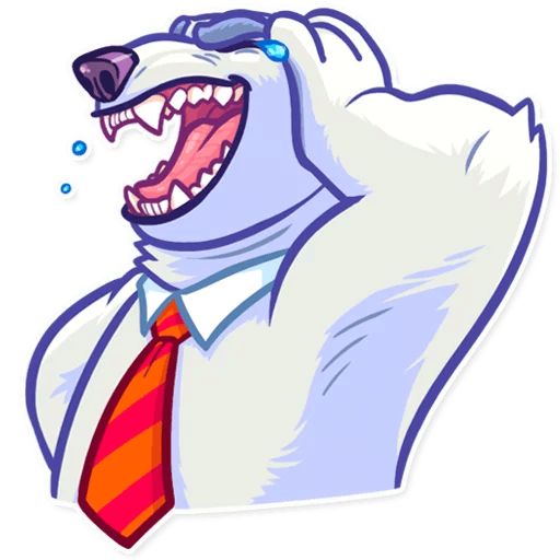 Sticker “Sarcastic Polar Bear-1”