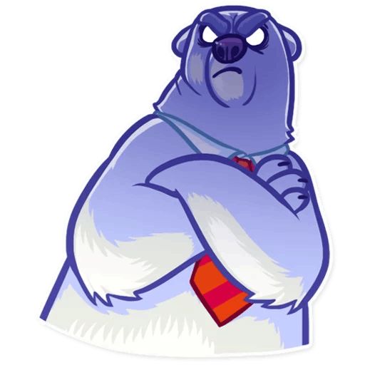 Sticker “Sarcastic Polar Bear-11”
