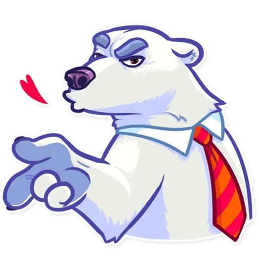 Sticker “Sarcastic Polar Bear-2”