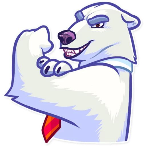Sticker “Sarcastic Polar Bear-6”