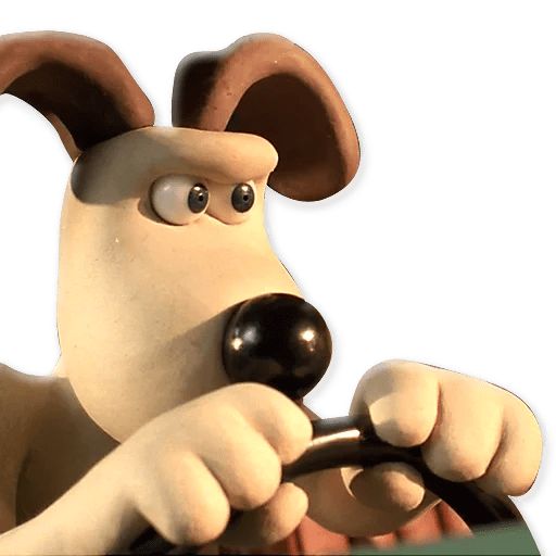 Sticker “Wallace and Gromit-8”