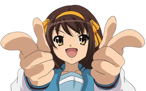 Sticker “Haruhi Suzumiya-11”