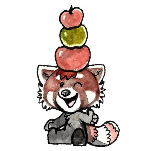 Sticker “Red Pandas-11”