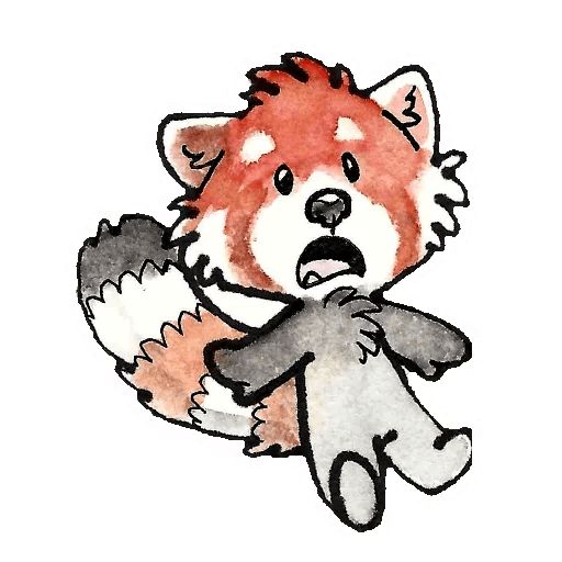 Sticker “Red Pandas-12”