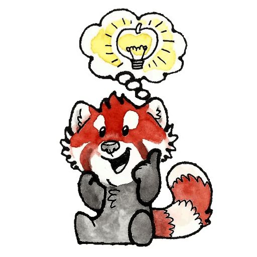 Sticker “Red Pandas-2”
